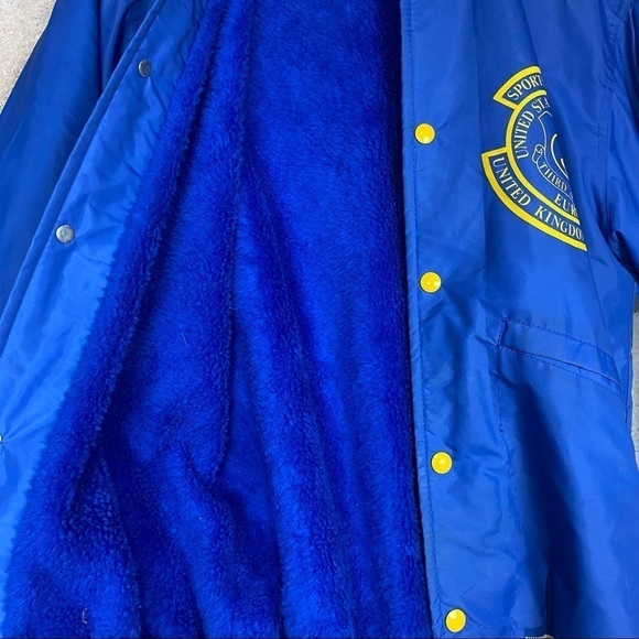 Vintage United States Air Forces third Air Force Europe blue yellow jacket - Picture 7 of 10
